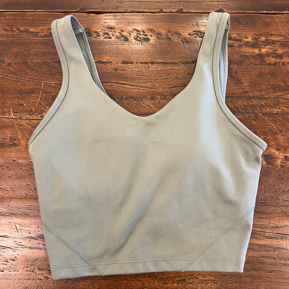 Alo Sage Green Women's Athletic Top